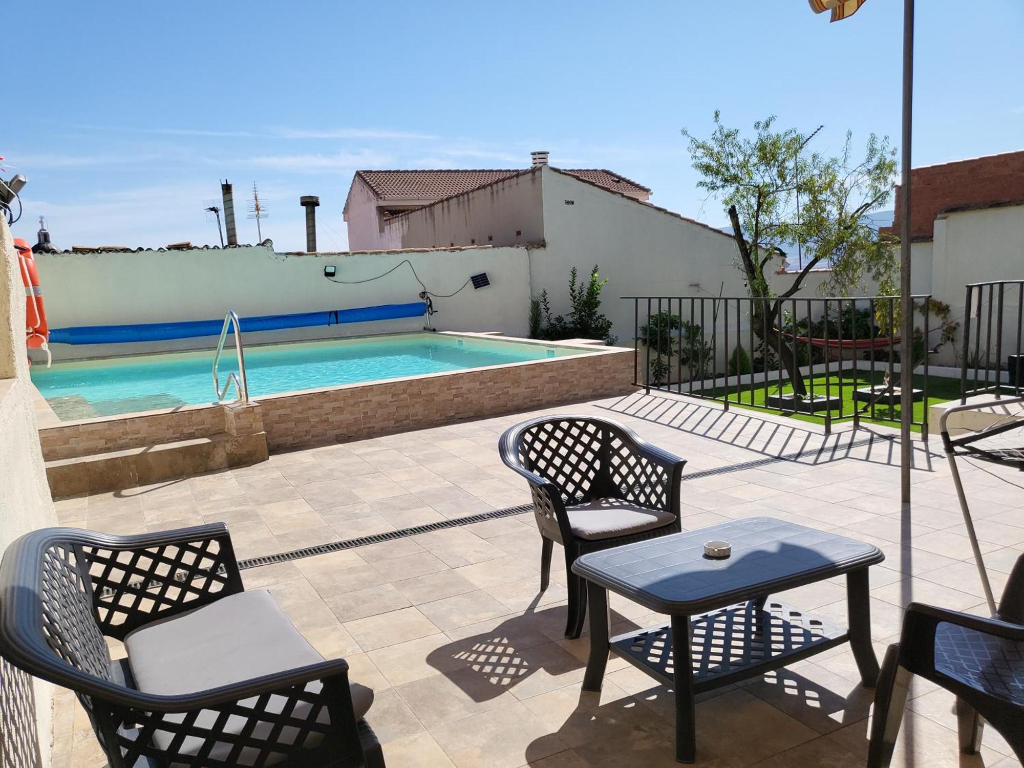 Casa Oasis Puertollano, Una Casa Rural En Puertollano, Agradable, Con Piscina En Zona Tranquila Екстер'єр фото